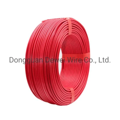 Alambre de fluoroplástico de PTFE de diámetro de alambre de 24 AWG con UL1213