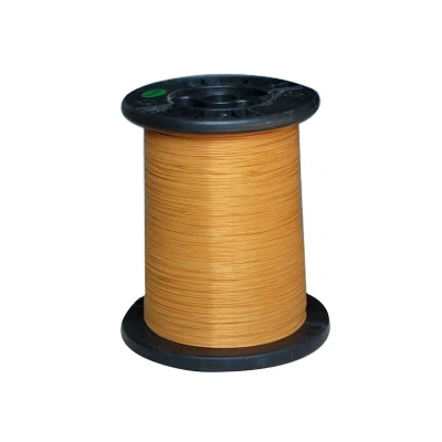  Cable de transformador de aislamiento de triple capa ETFE de 0,25 mm Con aislamiento de cobre estañado o desnudo Trenzado Amarillo 0,1~0,2 mm 300 V/600 V Cn;  Gua