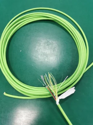 Cable eléctrico con aislamiento de fibra de vidrio de caucho de silicona flexible UL3071